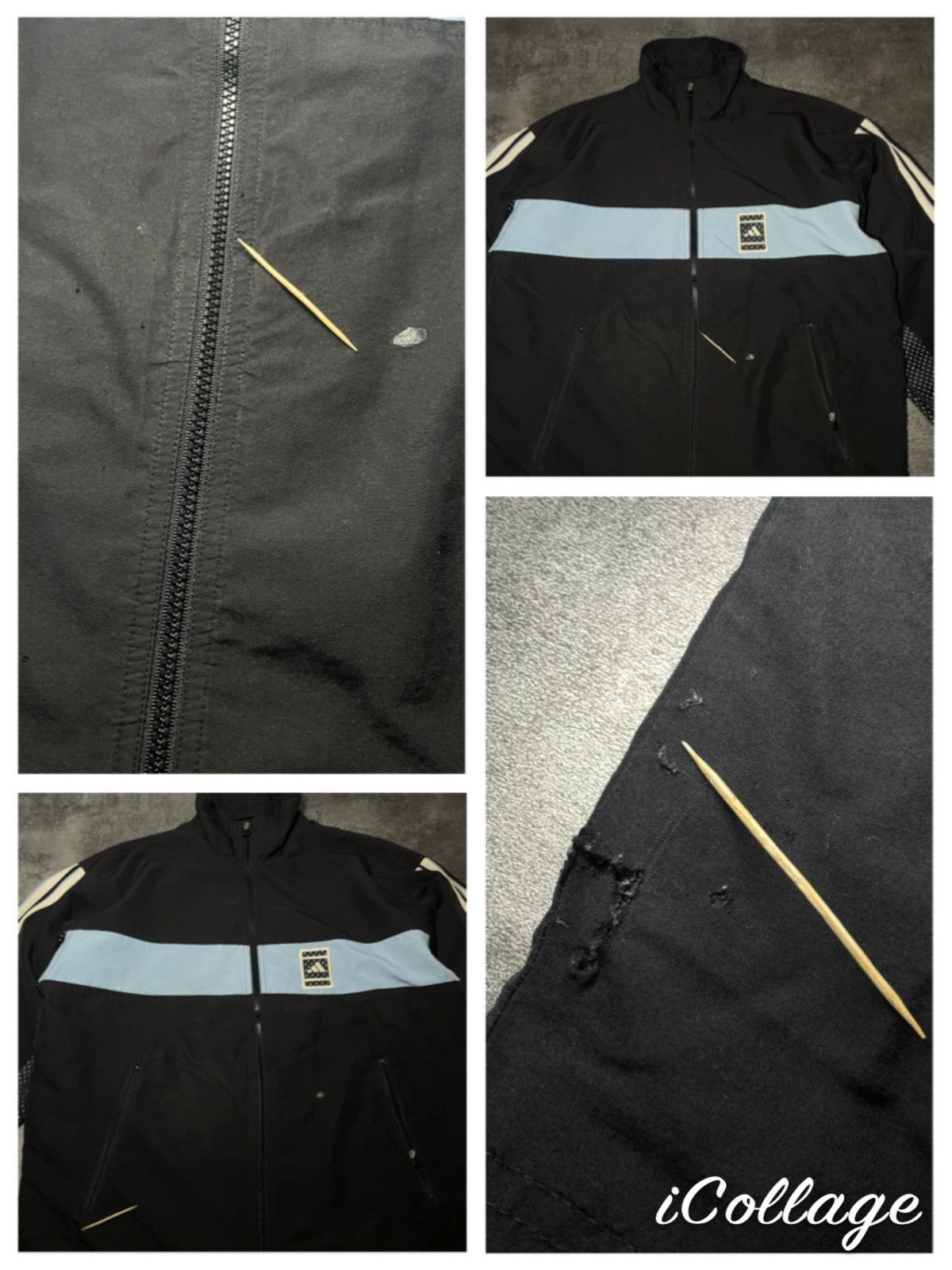 Adidas 🔥Offer🔥Adidas Vintage Y2K Sweatshirt Zip Stripes Rare Hype Size US M / EU 48-50 / 2 - 5 Thumbnail