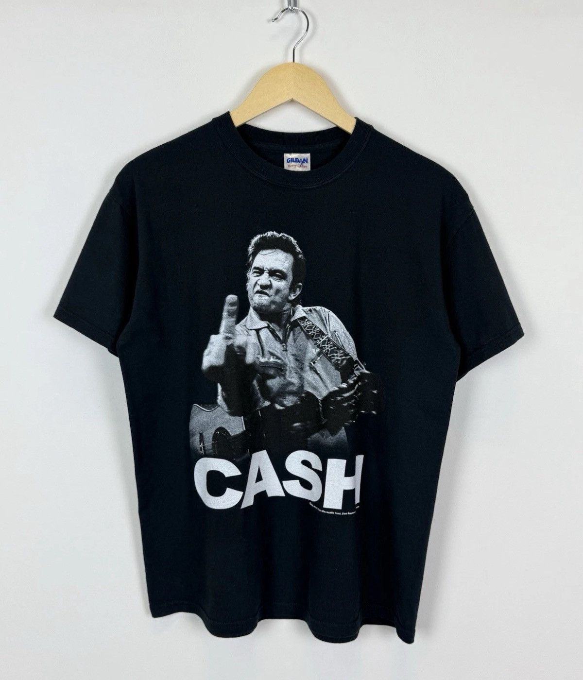 Band Tees Johnny Cash Tour 2009 T-shirts Black Country Rockabilly Rock Size US M / EU 48-50 / 2 - 1 Thumbnail