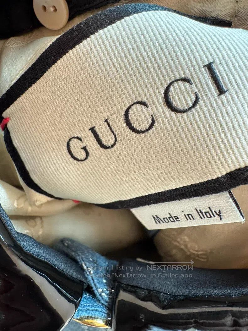 Gucci Gucci GG blue patchwork dress Size L / US 10 / IT 46 - 4 Thumbnail