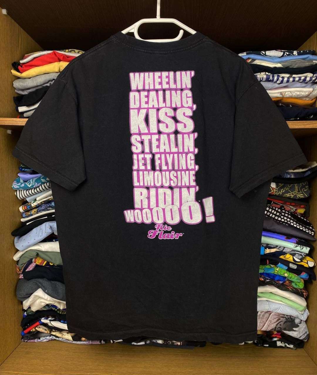 WWE Vintage Ric Flair 00s "Walk That Aisle" Graphic WWE Tee Size US L / EU 52-54 / 3 - 2 Thumbnail