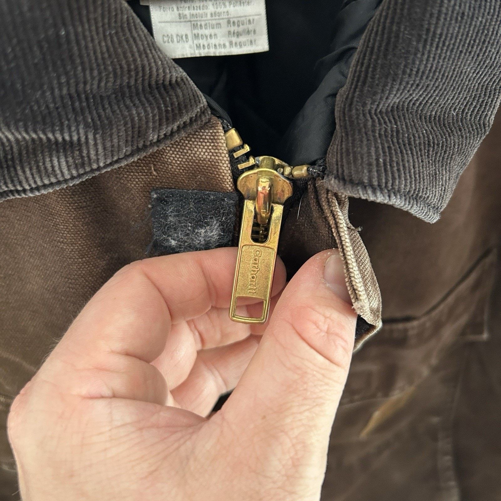 Carhartt Vintage Carhartt Quilted Artic Jacket “Dark Brown” C26 DKB Size US M / EU 48-50 / 2 - 13 Thumbnail