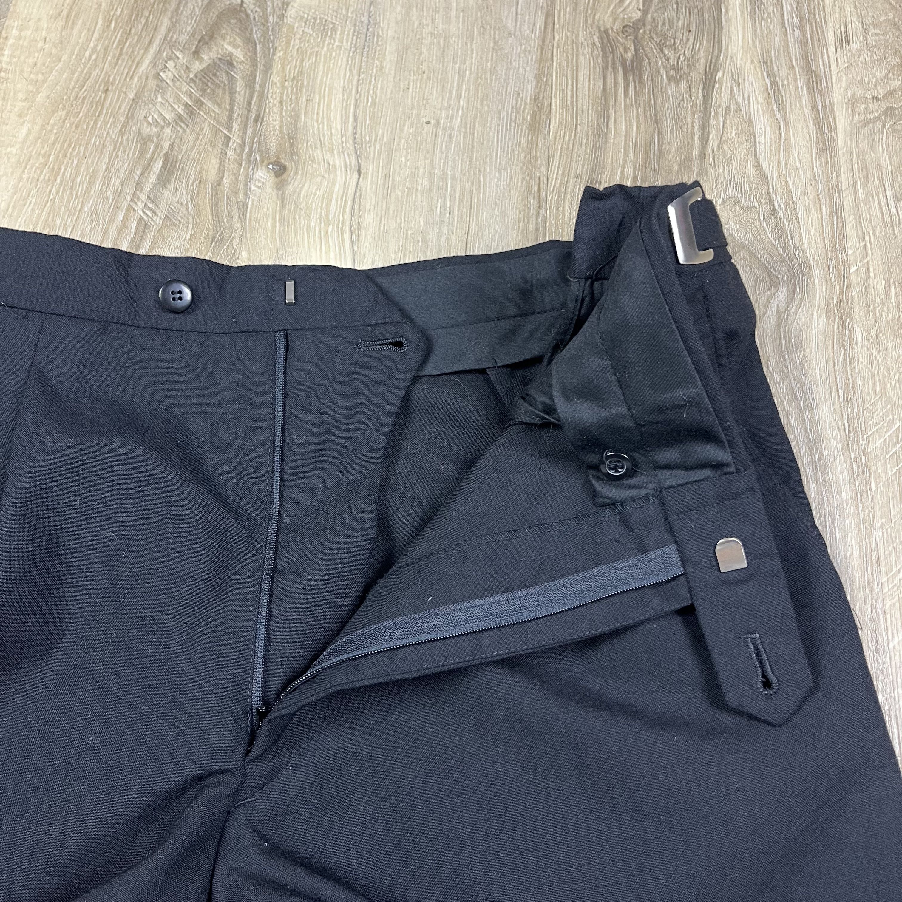 Yves Saint Laurent VTG Yves Saint Laurent Dress Pants 36x28 100% Wool Size US 36 / EU 52 - 3 Thumbnail