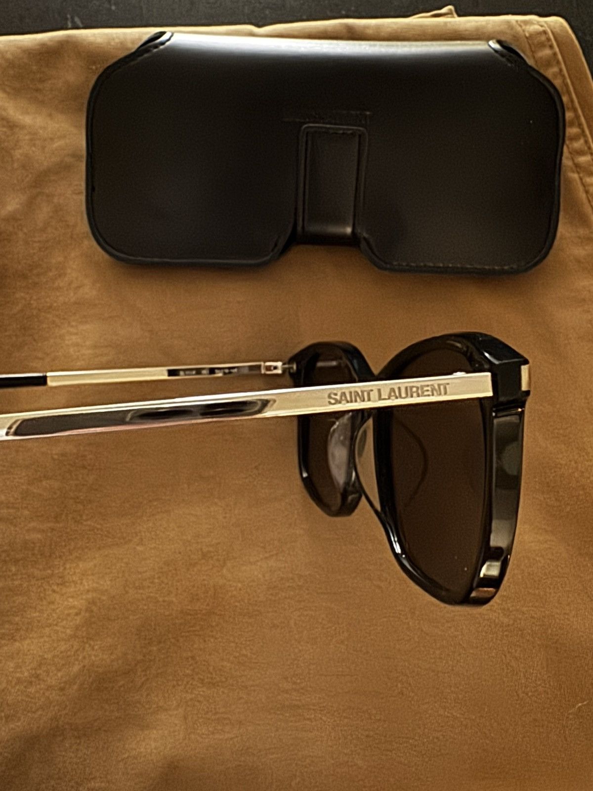 Saint Laurent Paris Saint Laurent Paris SL111 / F001 black/Silver Size ONE SIZE - 11 Thumbnail