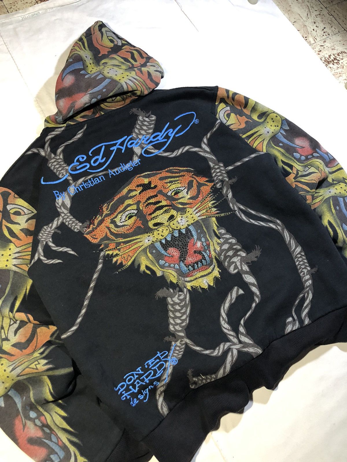 Ed Hardy ED HARDY x VINTAGE x Zip Size US L / EU 52-54 / 3 - 2 Thumbnail