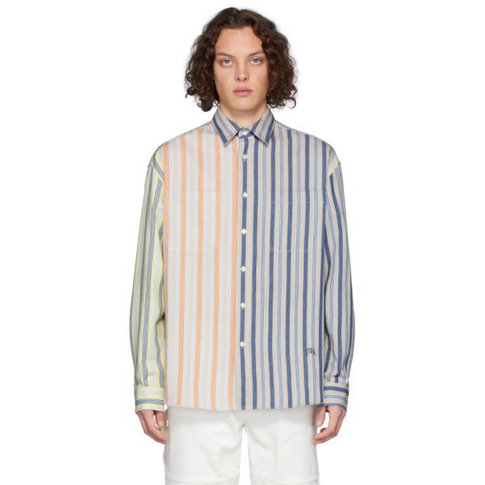 image of J W Anderson J.w Anderson Parasol Stripe Shirt, Men's (Size XL)