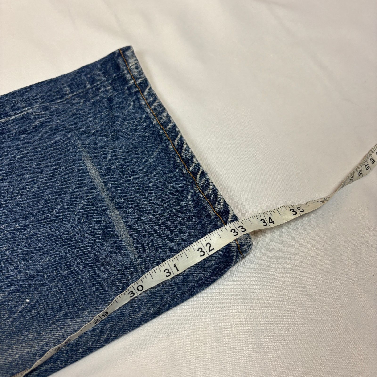 Levi's Vintage 90s Levi's 501 Straight Leg Jeans 36x33 Size US 36 / EU 52 - 7 Thumbnail