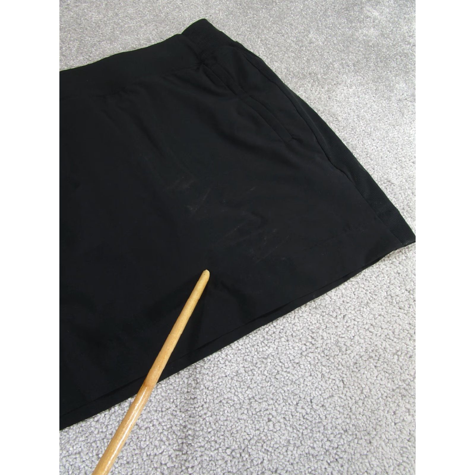 Athleta VINTAGE Athleta Womens Skort Activewear 6 Black Mini 16" Outdoor Tennis Golf Walking Women Size ONE SIZE - 2 Thumbnail