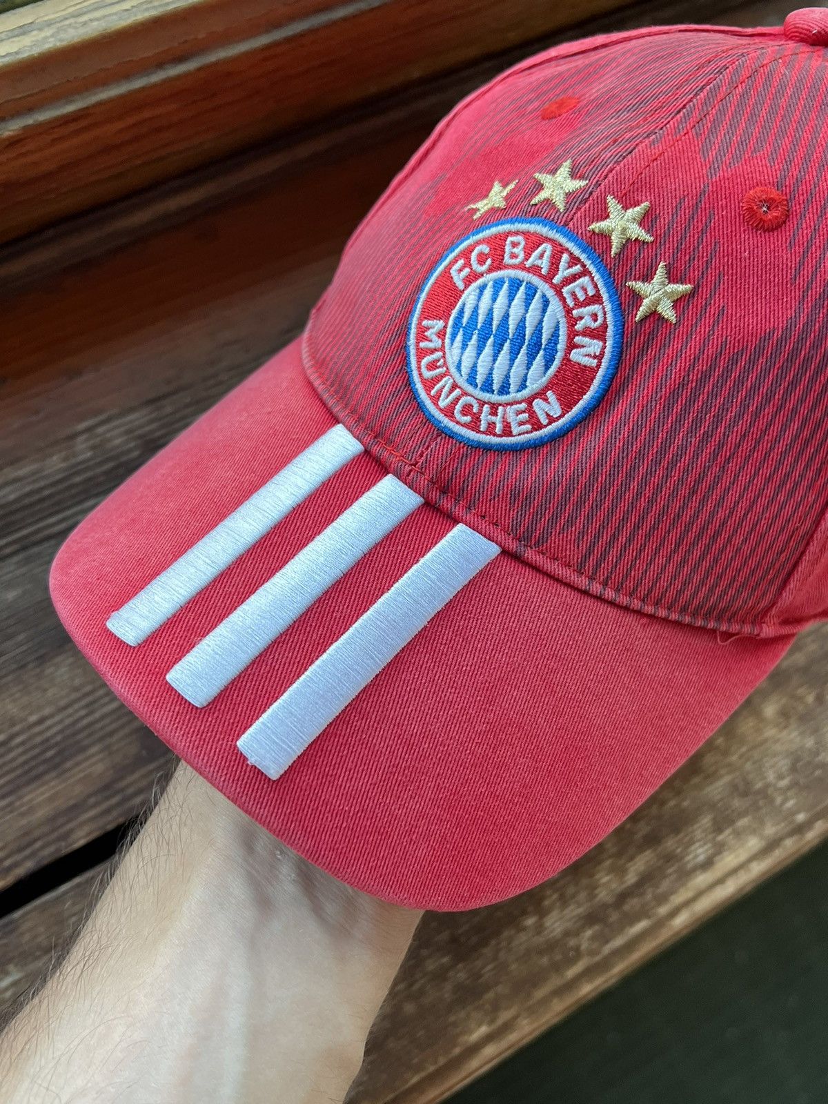 Adidas Vintage Bayern Munich Adidas Football Cap Size ONE SIZE - 3 Thumbnail