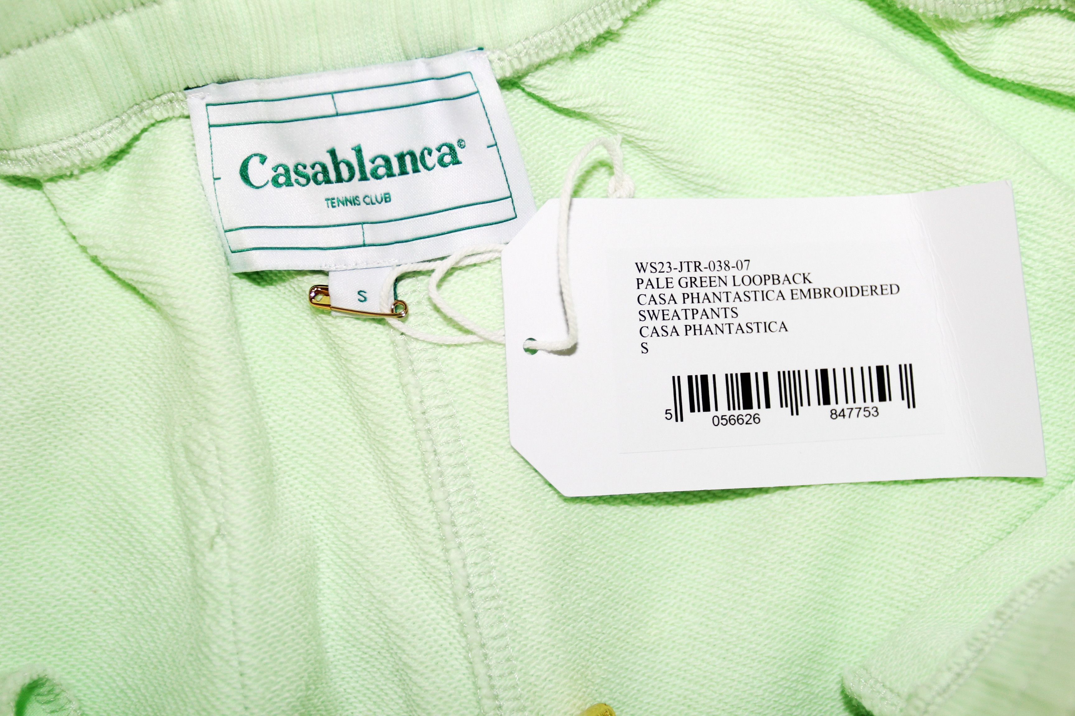 Casablanca BNWT SS23 CASABLANCA PHANTASTICA EMBROIDERED SWEATPANTS S Size US 30 / EU 46 - 8 Thumbnail