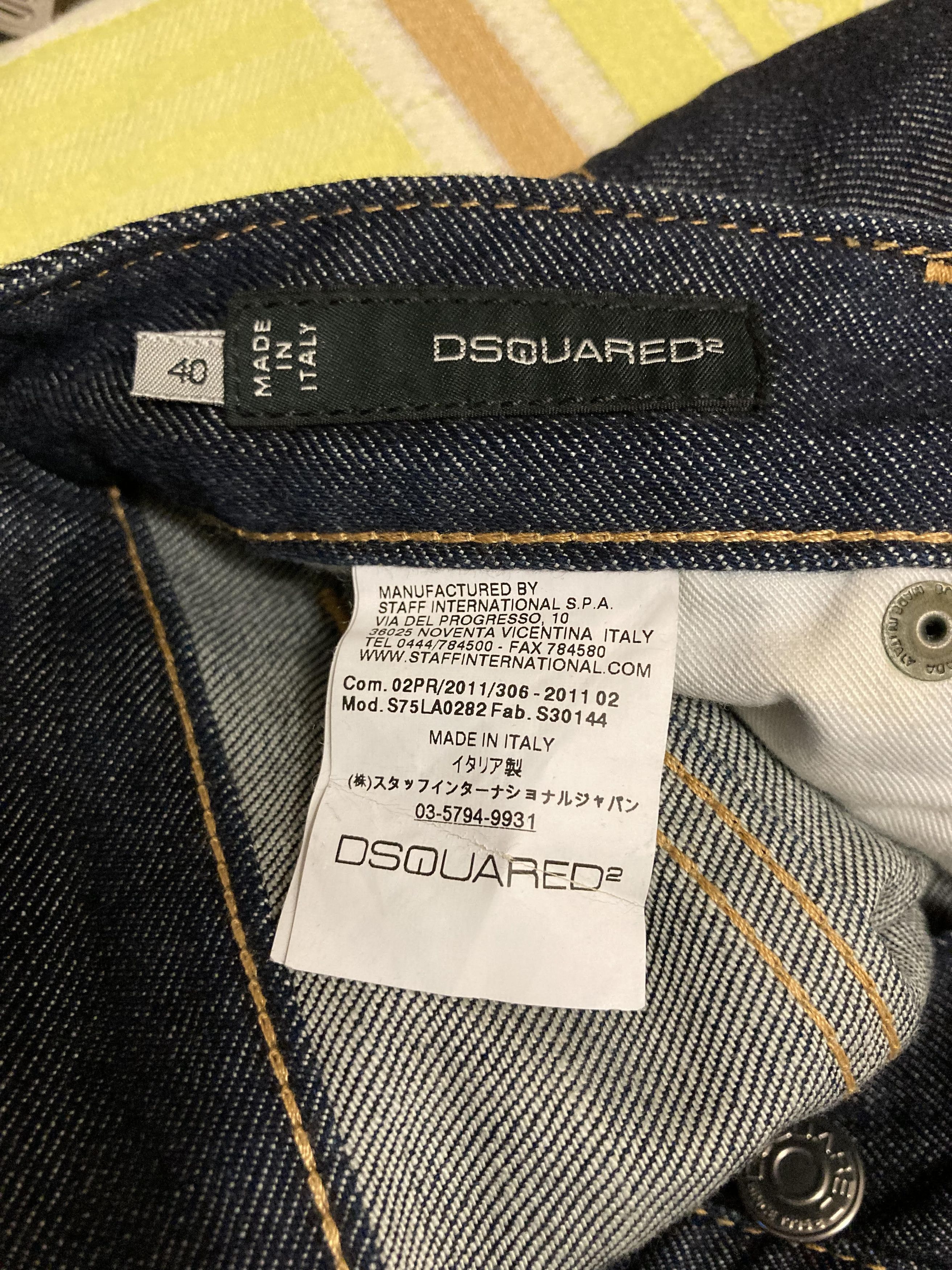 Dsquared2 DSQUARED2 Ankle Zip Skinny Jeans Size IT40 Size 27" / US 4 / IT 40 - 3 Thumbnail