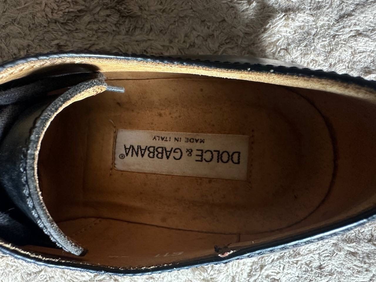 Dolce & Gabbana Dolce And Gabbana Square Toe Chunky Derby Size US 7.5 / EU 40-41 - 2 Thumbnail