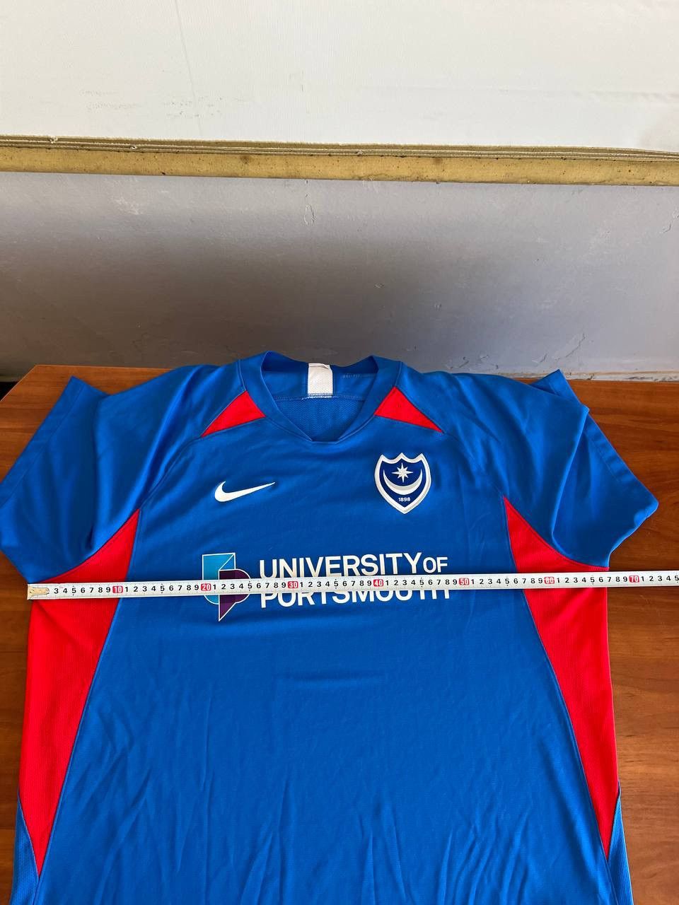 Nike 2019/20 PORTSMOUTH FC HOME SOCCER FOOTBALL JERSEY SHIRT 3XL Size US XXL / EU 58 / 5 - 14 Thumbnail