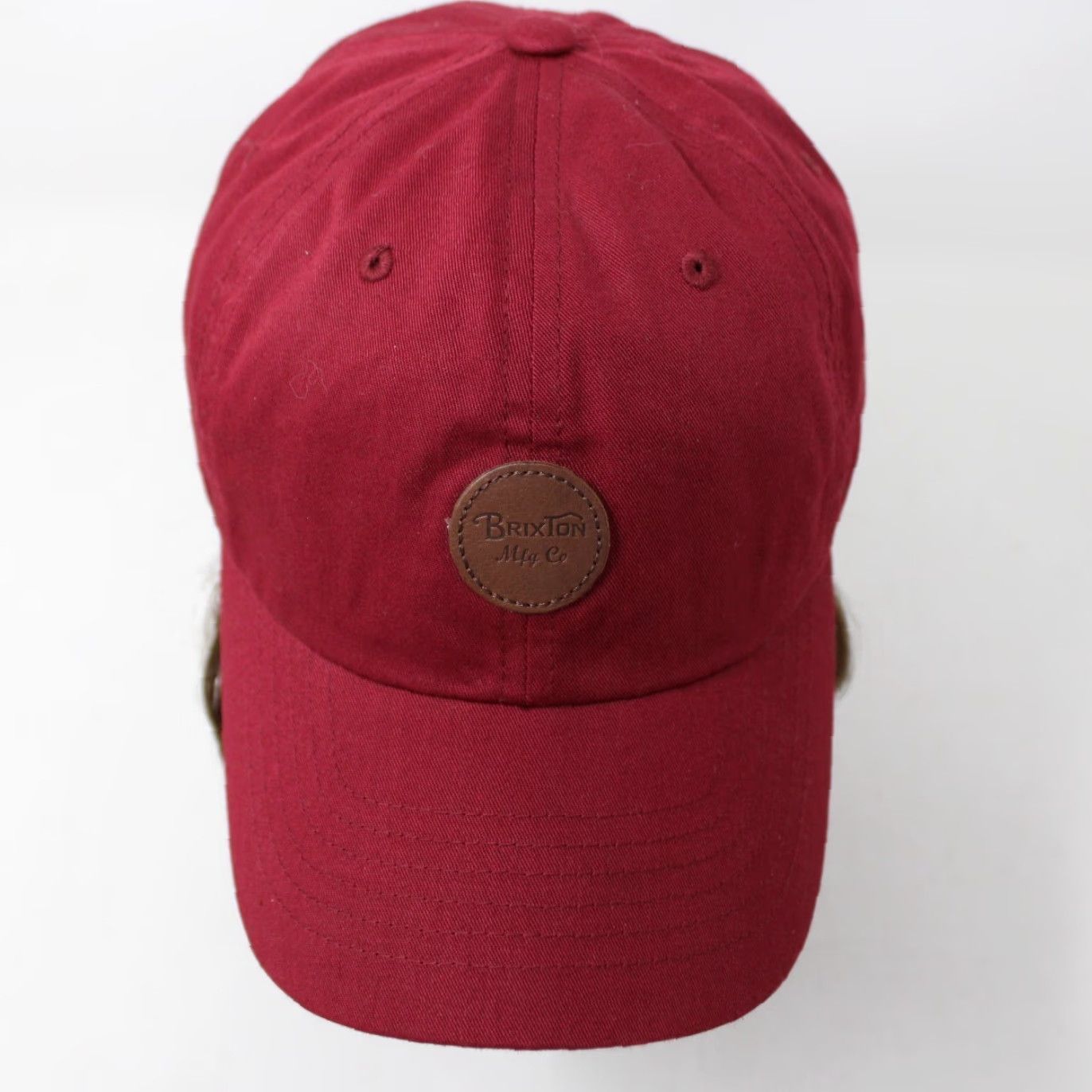 Brixton Brixton Hat Baseball Cap Adult Adjustable Red Cotton/Polyester OSFM Mens VINTAGE? Size ONE SIZE - 3 Thumbnail