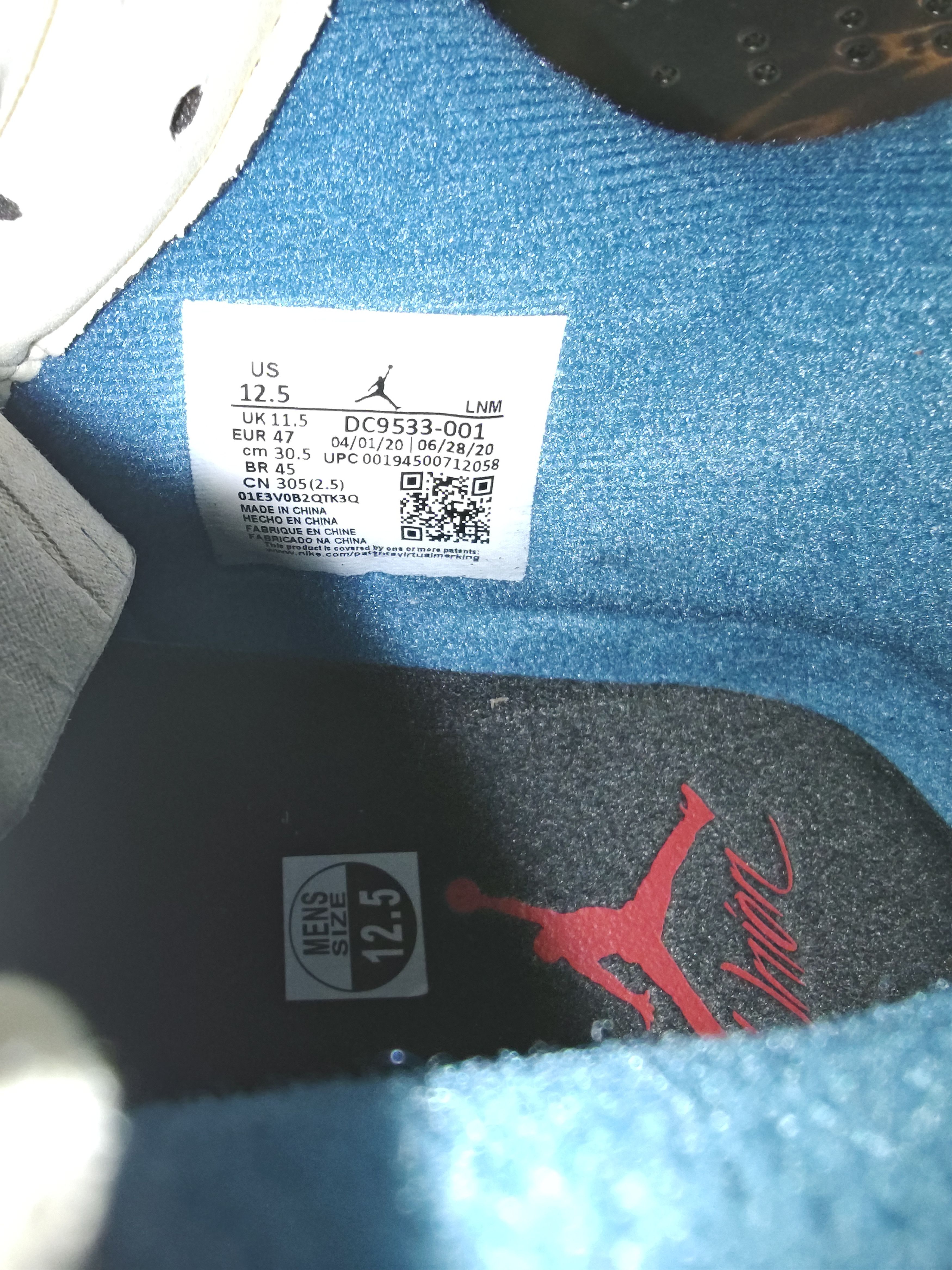 Jordan Brand Jordan 4 union off noir Size US 12.5 / EU 45-46 - 8 Thumbnail