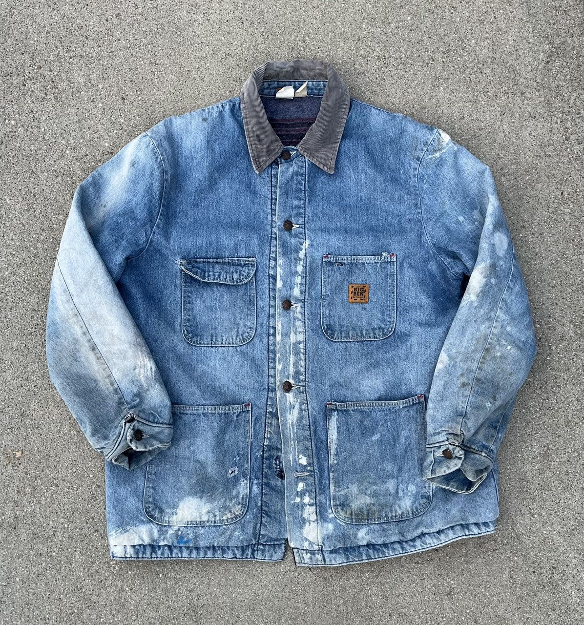 Vintage × Wrangler Vintage Wrangler Big Ben Blanket Lined Chore Coat Jacket Size US L / EU 52-54 / 3 - 10 Thumbnail
