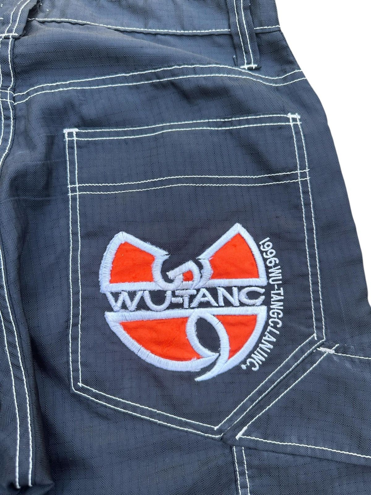 JNCO × Vintage × Wu-Tang Clan Vtg🔥1996 Wutang Clan Baggy Cargo Pant Size US 30 / EU 46 - 10 Thumbnail