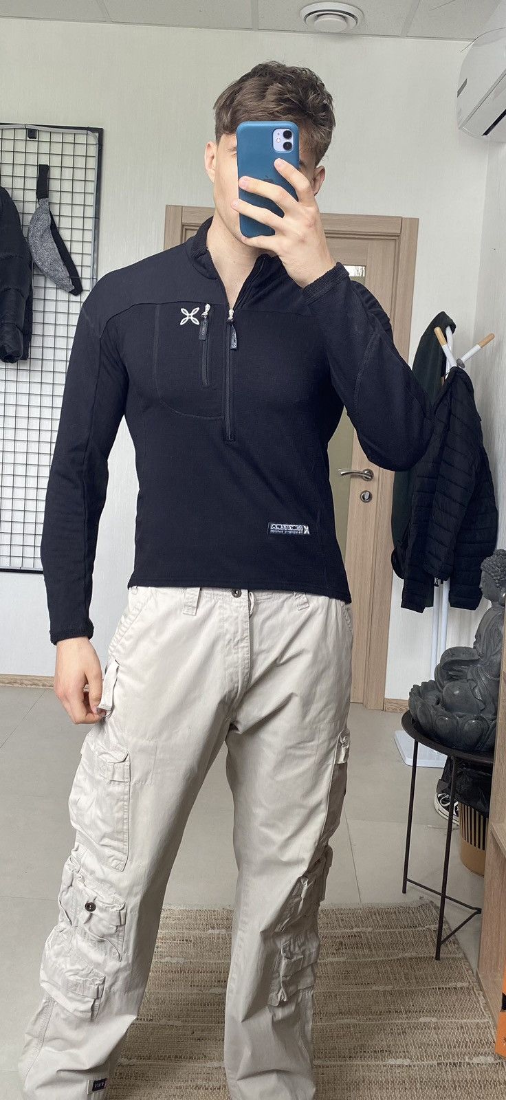 Mountain Hardwear Montura fleece pullover jacket fleece Men M Size Black Size US M / EU 48-50 / 2 - 14 Thumbnail