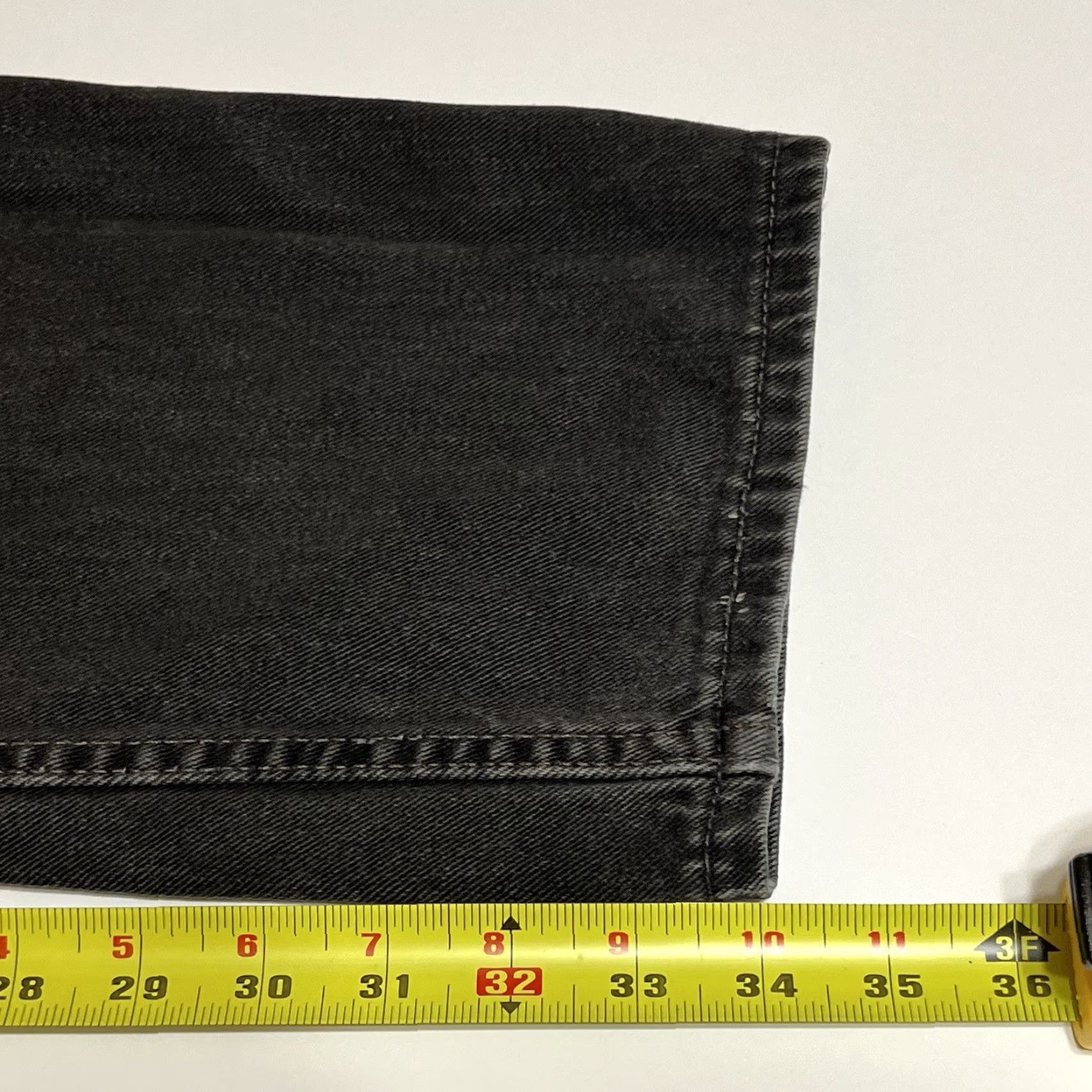 Levi's VTG Levi's 550 Jeans Mens 34x34 Regular Relaxed Denim Black 5-Pocket USA 90s Grunge Size US 34 / EU 50 - 6 Thumbnail