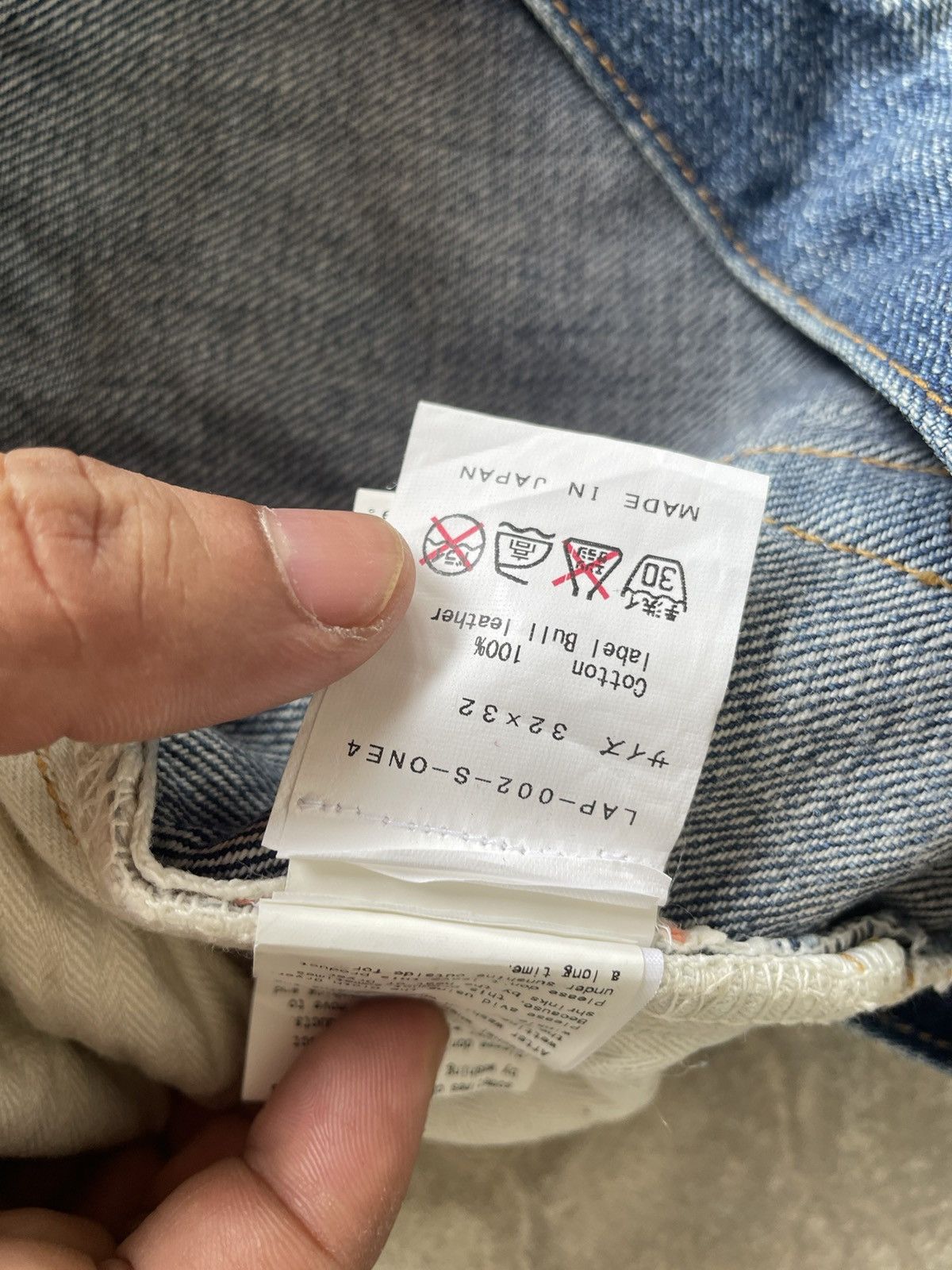 Japanese Brand Vintage Lost Angel Japan Selvedge Denim Size US 34 / EU 50 - 11 Thumbnail