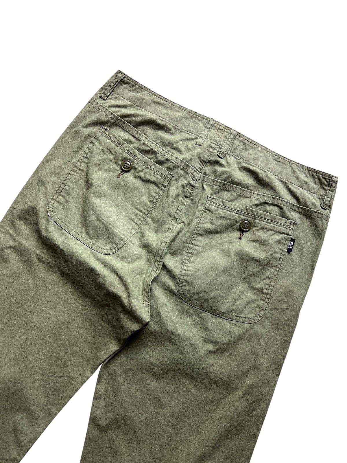 Japanese Brand Rats ‘Revolutionary Warfare” Military Green Pants Size US 32 / EU 48 - 5 Thumbnail