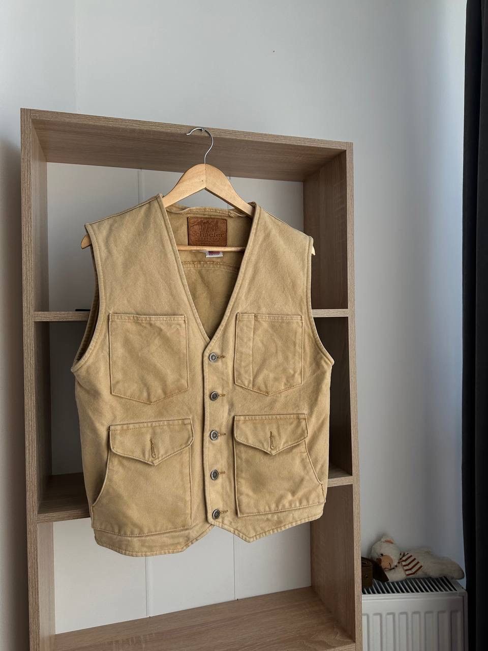 Vintage Vintage Schaefer Western Leather USA Beige Jacket Size US M / EU 48-50 / 2 - 10 Thumbnail