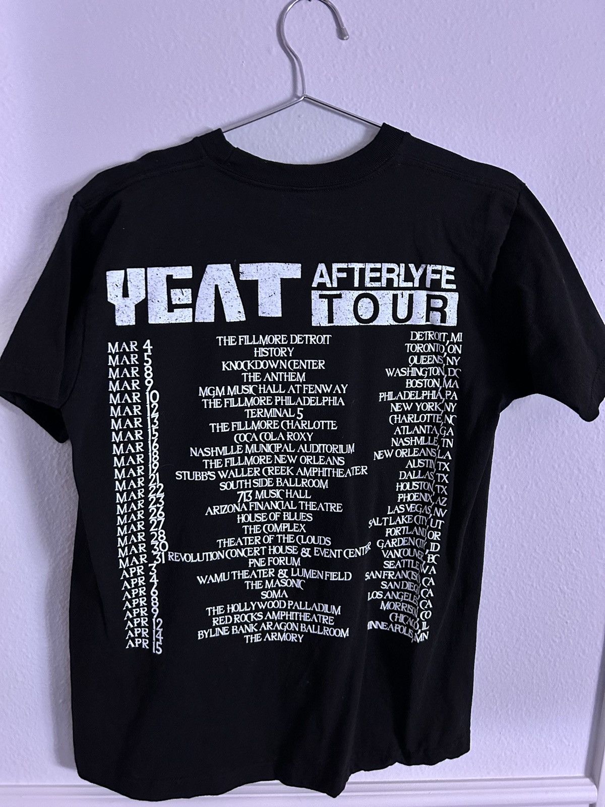 Yeat Year Afterlyfe T shirt Size US S / EU 44-46 / 1 - 2 Thumbnail