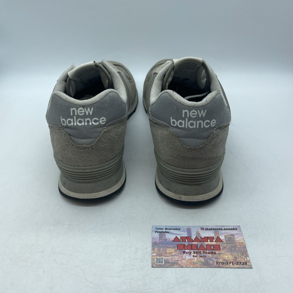 New Balance 574 core 2E wide grey Size US 9 / EU 42 - 3 Thumbnail