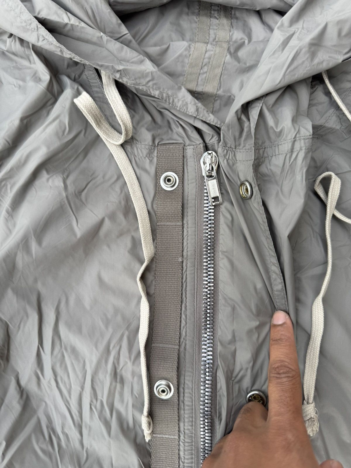 Rick Owens Drkshdw Rick Owens Drkshdw Light Parka Size US XXL / EU 58 / 5 - 2 Thumbnail