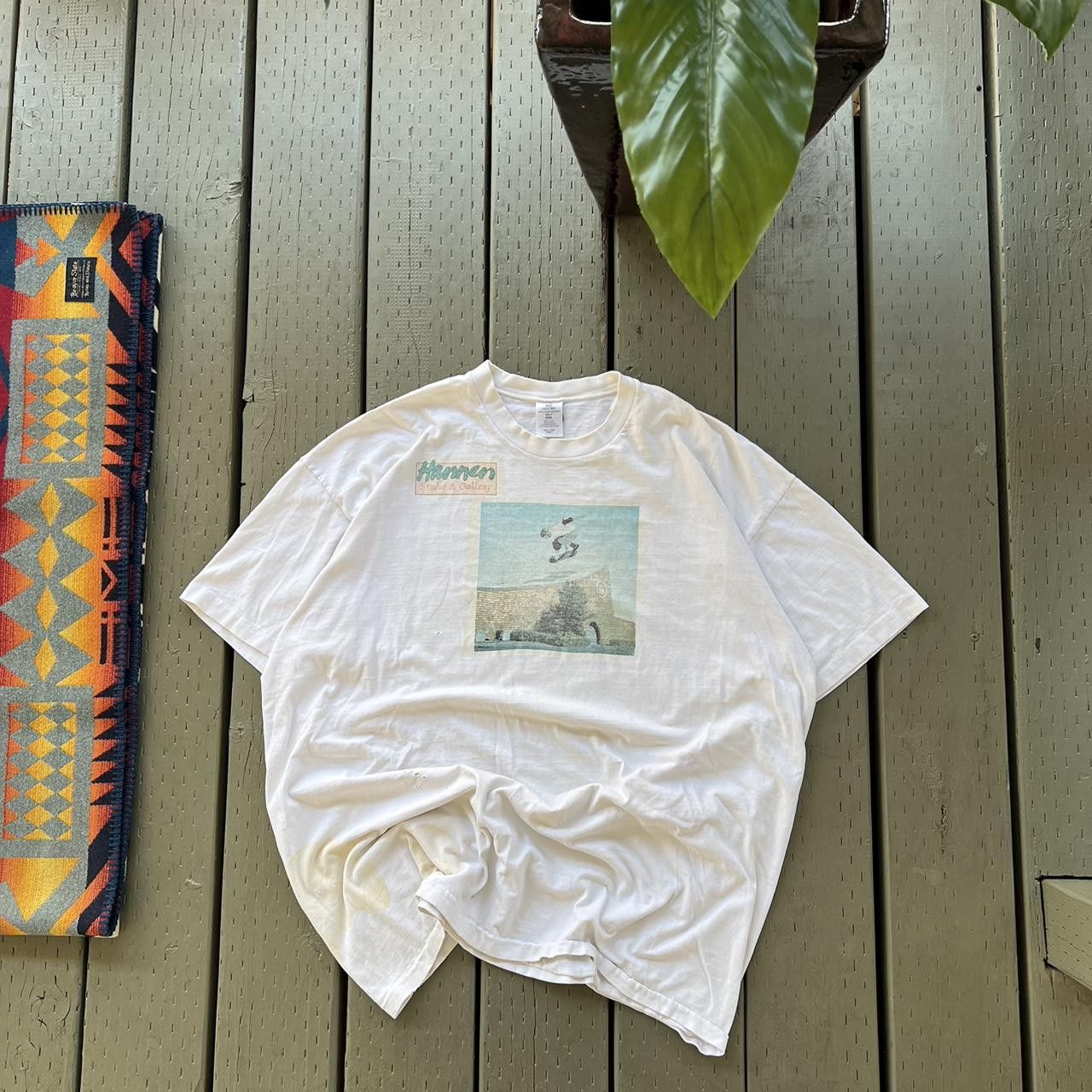 Tony Hawk × Vintage Tony Hawk Skateboards Vintage T-Shirt Skeleton Size US XXL / EU 58 / 5 - 4 Thumbnail