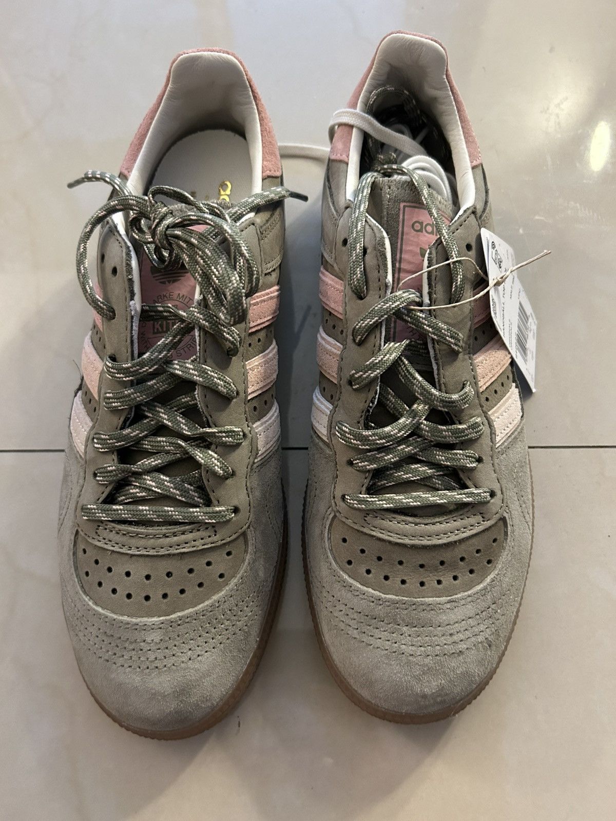 Adidas × Kith Adidas x kith handball gum pink Size US 7.5 / EU 40-41 - 3 Thumbnail