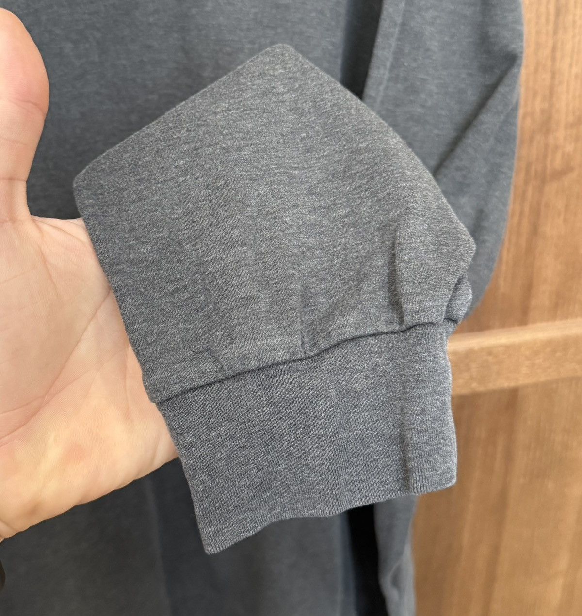 Polo Ralph Lauren Vintage Polo Ralph Lauren Gray Rugby Long Sleeve T-Shirt Size US XXL / EU 58 / 5 - 7 Thumbnail