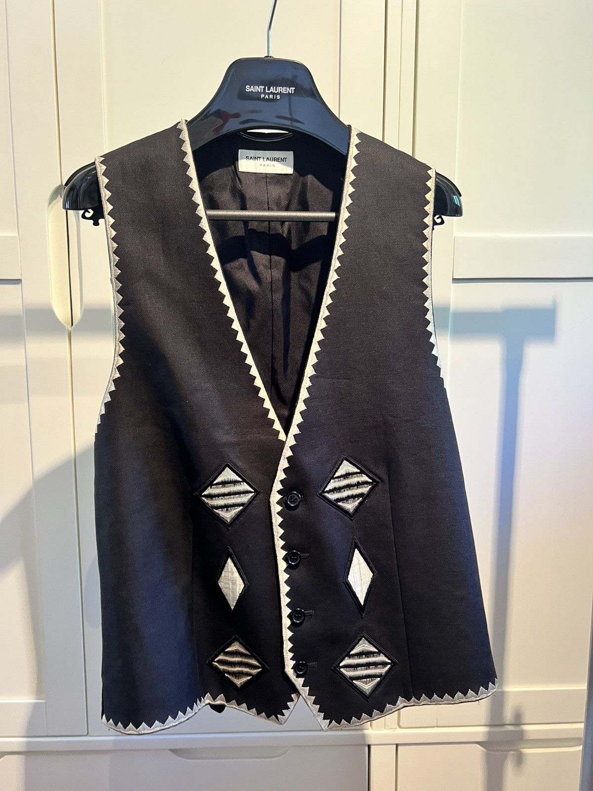 Saint Laurent Paris Saint laurent paris vest Size 50L - 1 Thumbnail