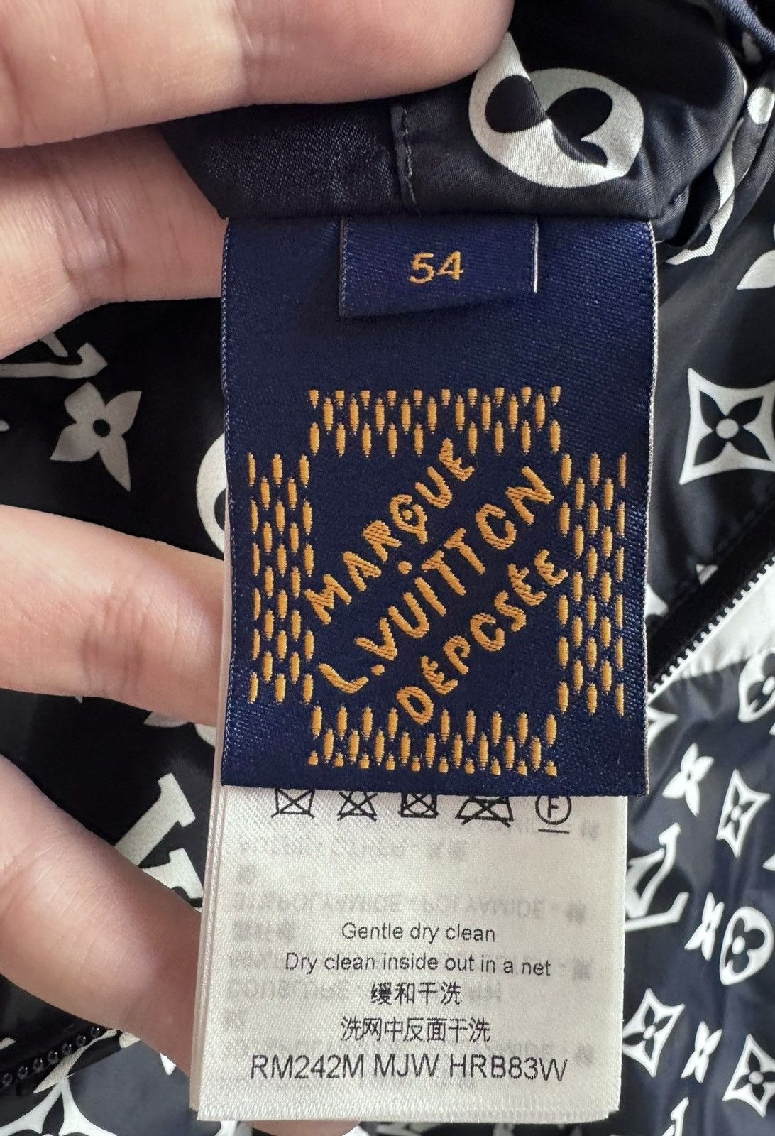 Louis Vuitton Louis Vuitton 54 Monogram Blouson Rope Embroidery Jacket Size US L / EU 52-54 / 3 - 5 Thumbnail
