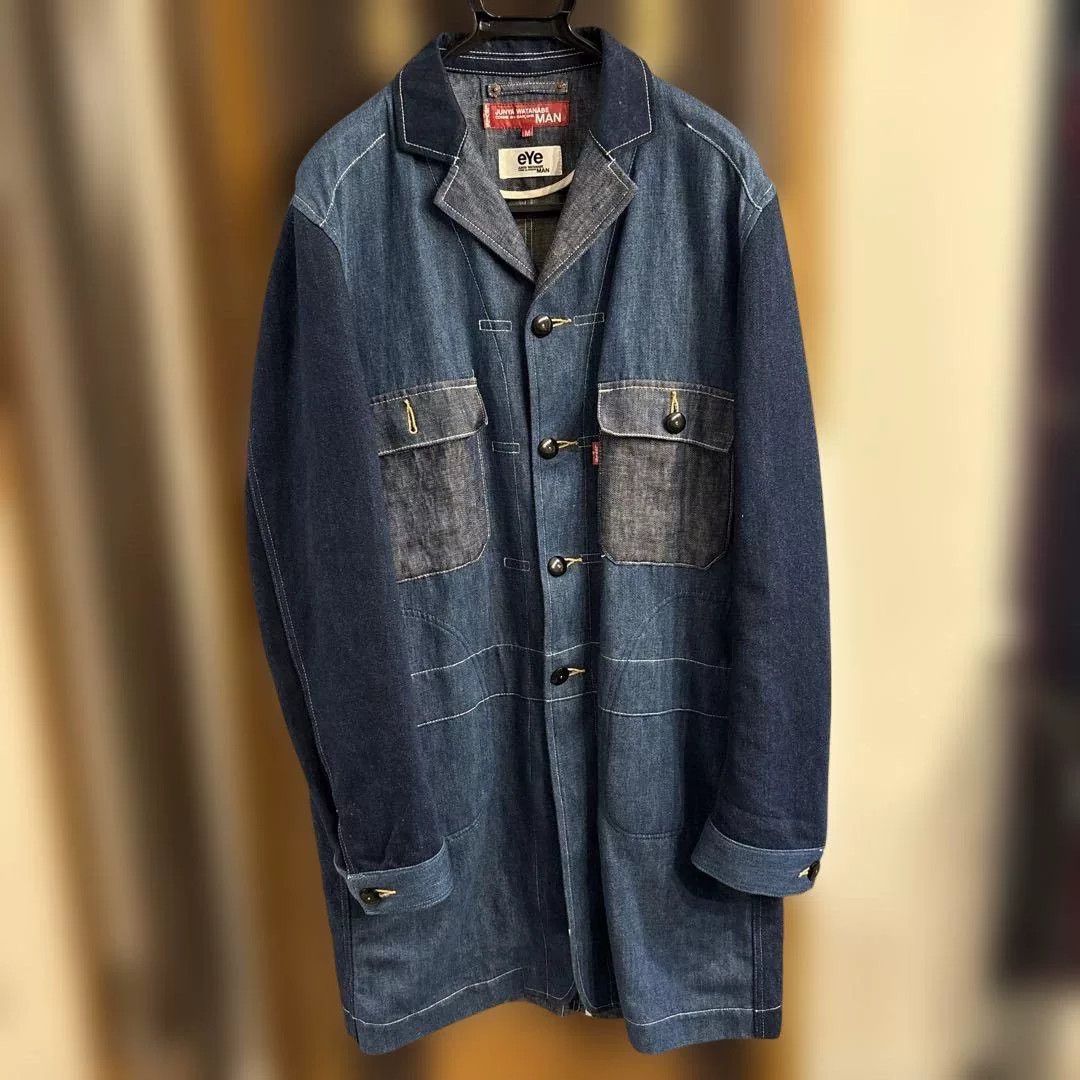Junya Watanabe junya watanabe x levis denim coat Size US M / EU 48-50 / 2 - 1 Thumbnail
