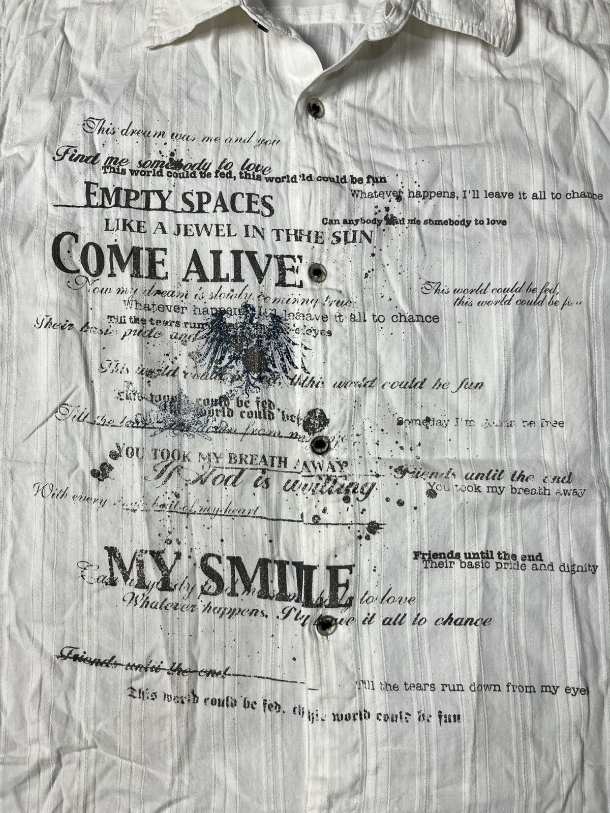 Hysteric Glamour × Japanese Brand Commontage My Smile style punk Size US L / EU 52-54 / 3 - 2 Thumbnail