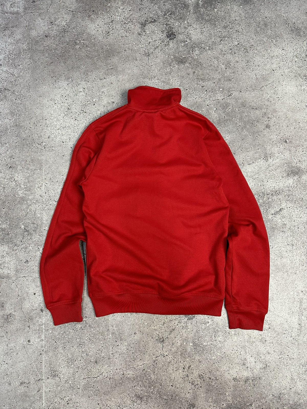 Adidas × Vintage Vintage Adidas Blokecore Track Jacket Red Big Logo Y2K Size US S / EU 44-46 / 1 - 10 Thumbnail