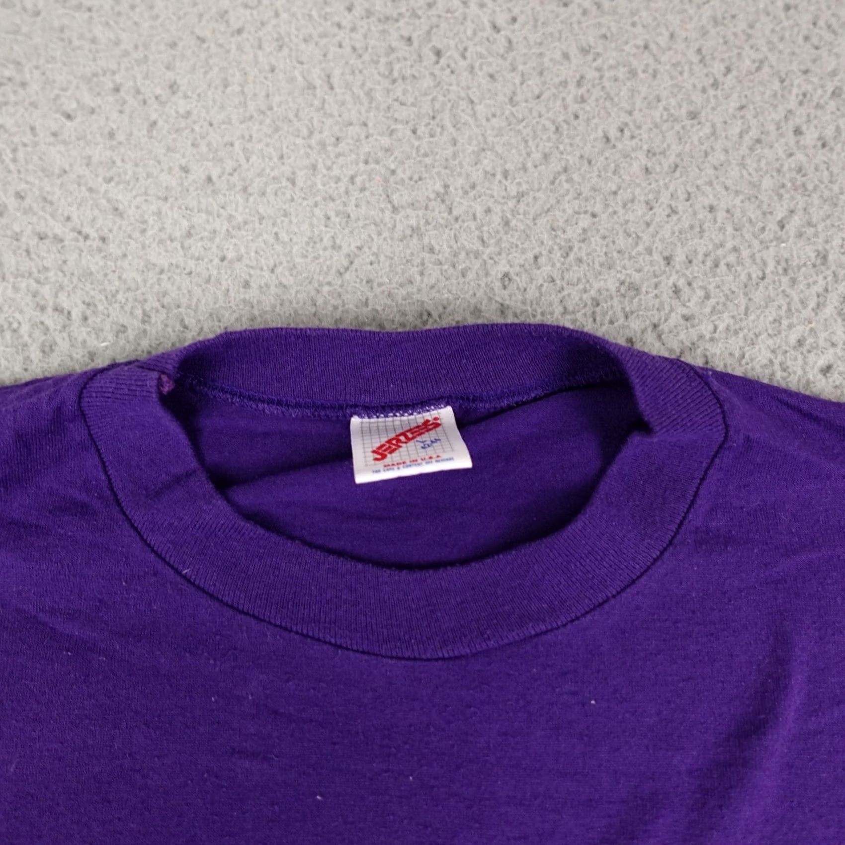 Jerzees VINTAGE Biketoberfest Shirt Mens Large Purple 1999 Daytona Beach Single Stitch Size US L / EU 52-54 / 3 - 6 Thumbnail