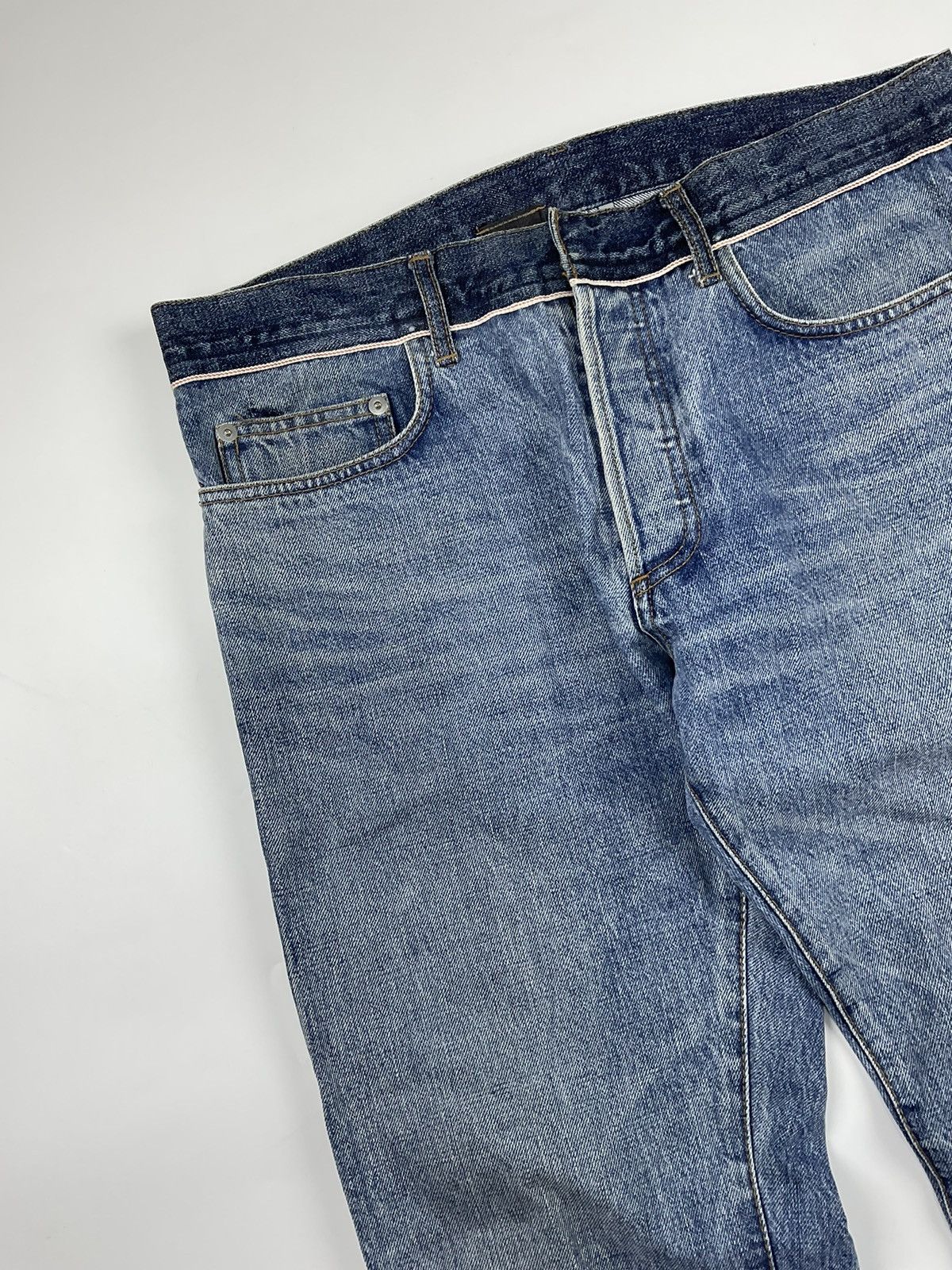 Dior Dior Selvedge Waist Denim Pants Size US 32 / EU 48 - 3 Thumbnail