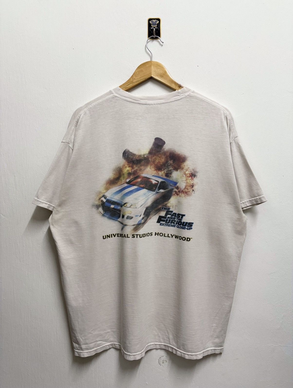 Vintage 2000's 2 Fast 2 Furious Extreme R34 Paul Walker T-Shirt Size US XL / EU 56 / 4 - 1 Thumbnail