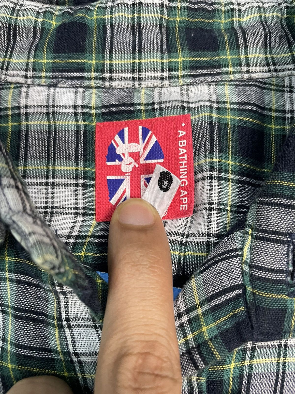 Bape Bape Plaid Shirts Size US M / EU 48-50 / 2 - 6 Thumbnail