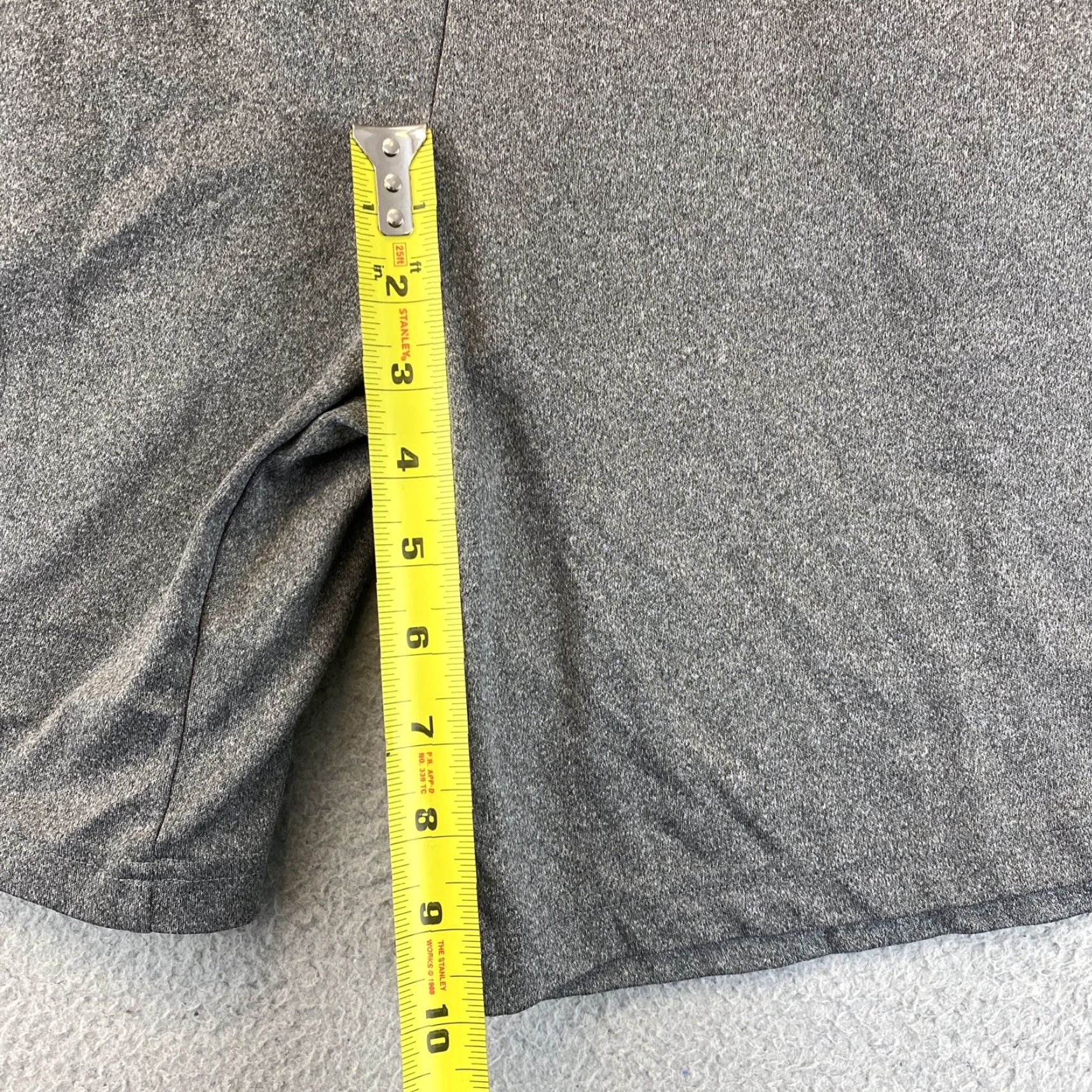 Vintage Men's Athletic Shorts | IB Gray Soft Fleece Blend Drawstring Large | Casual Activewear | Regular Fit | 90s Sports Menswear Size US 33 - 6 Thumbnail