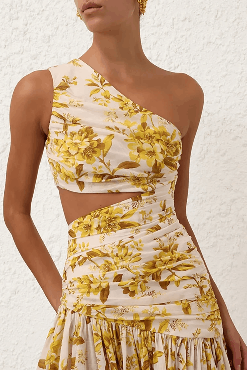 Zimmermann oc11z0525 Maxi Dress in Multicolor Size L / US 10 / IT 46 - 4 Thumbnail
