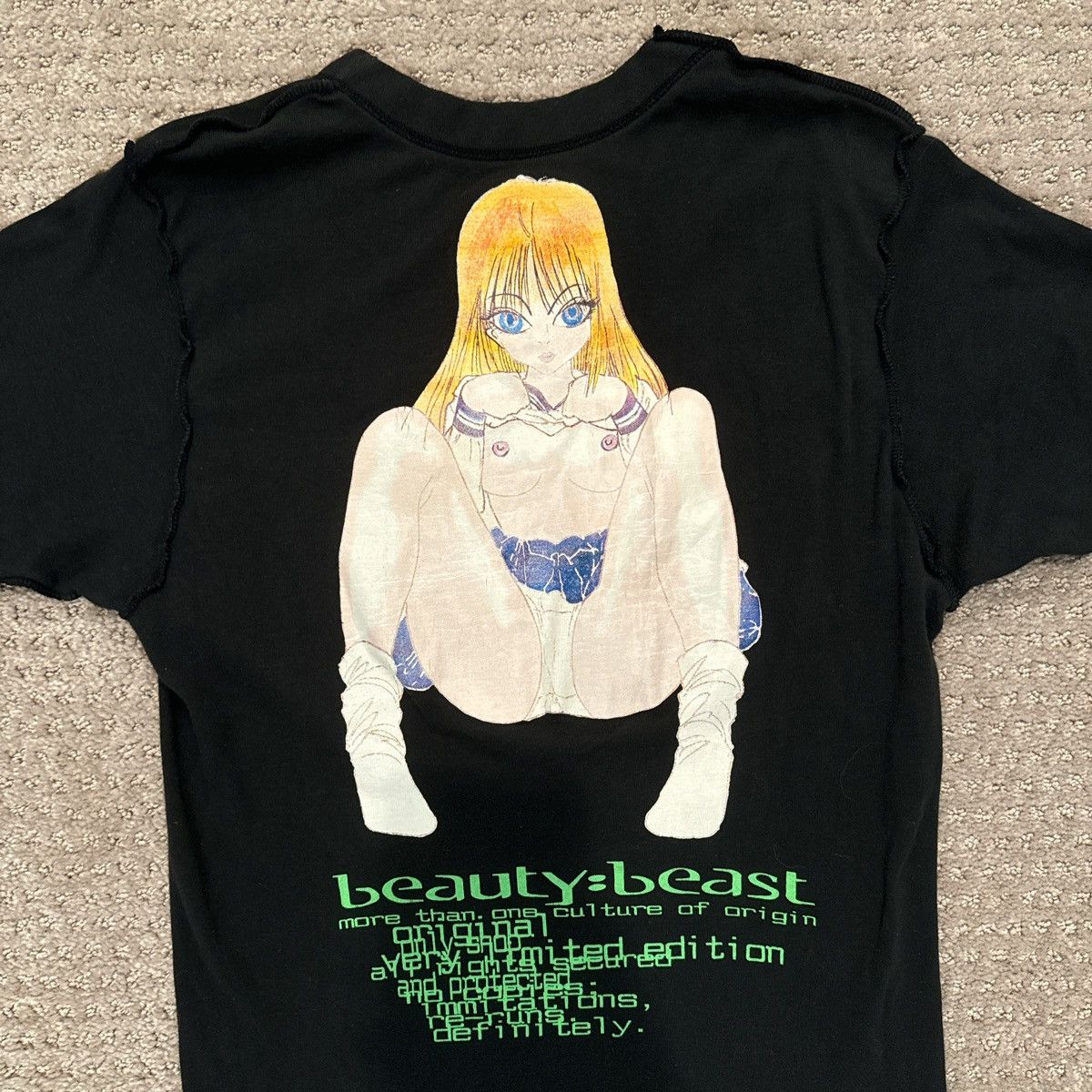 Beauty Beast SIGNED 1998 School Girl Tee Size US S / EU 44-46 / 1 - 2 Thumbnail
