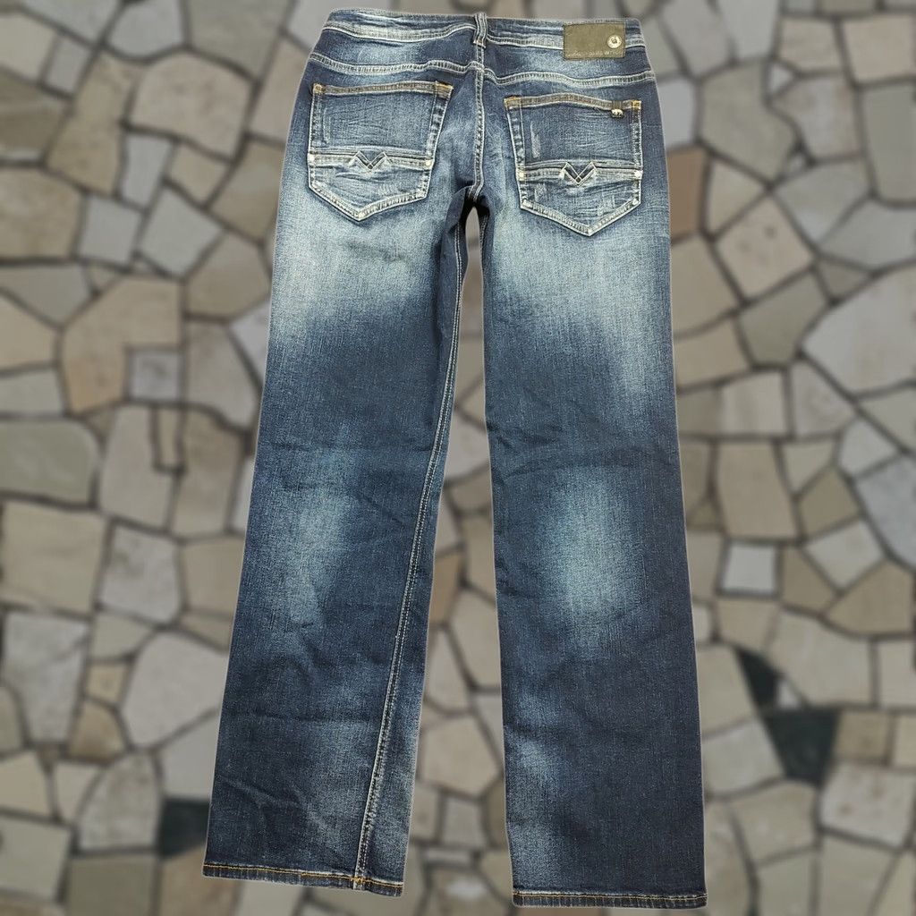 Buffalo David Bitton VINTAGE Buffalo David Bitton Driven-X Basic Straight Stretch Denim Jeans Mens Tag 30x32 Size US 30 / EU 46 - 1 Thumbnail