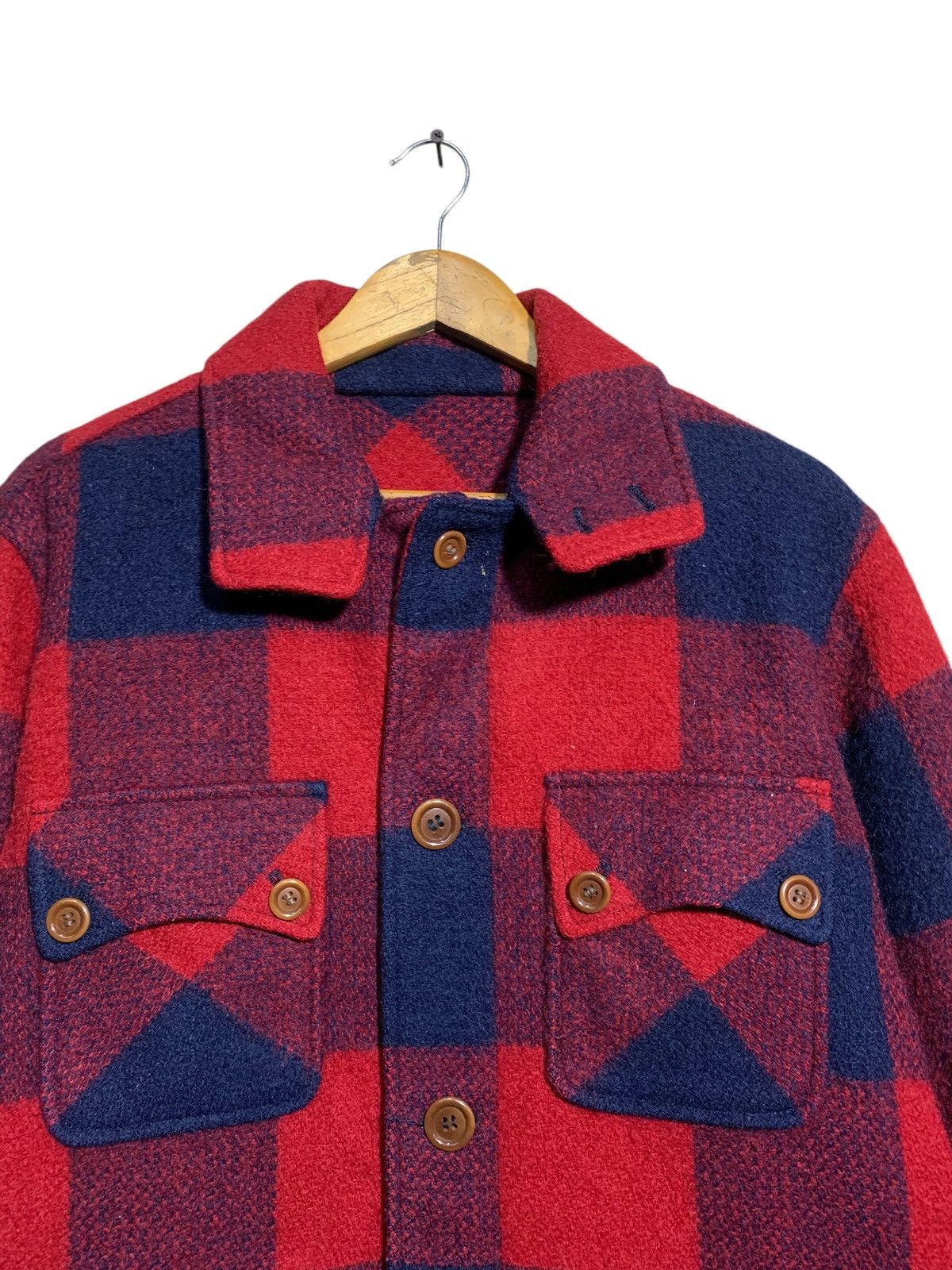 Japanese Brand × Van 🔥VAN JAC RED TARTANS MACKINAW JACKETS Size US L / EU 52-54 / 3 - 4 Thumbnail