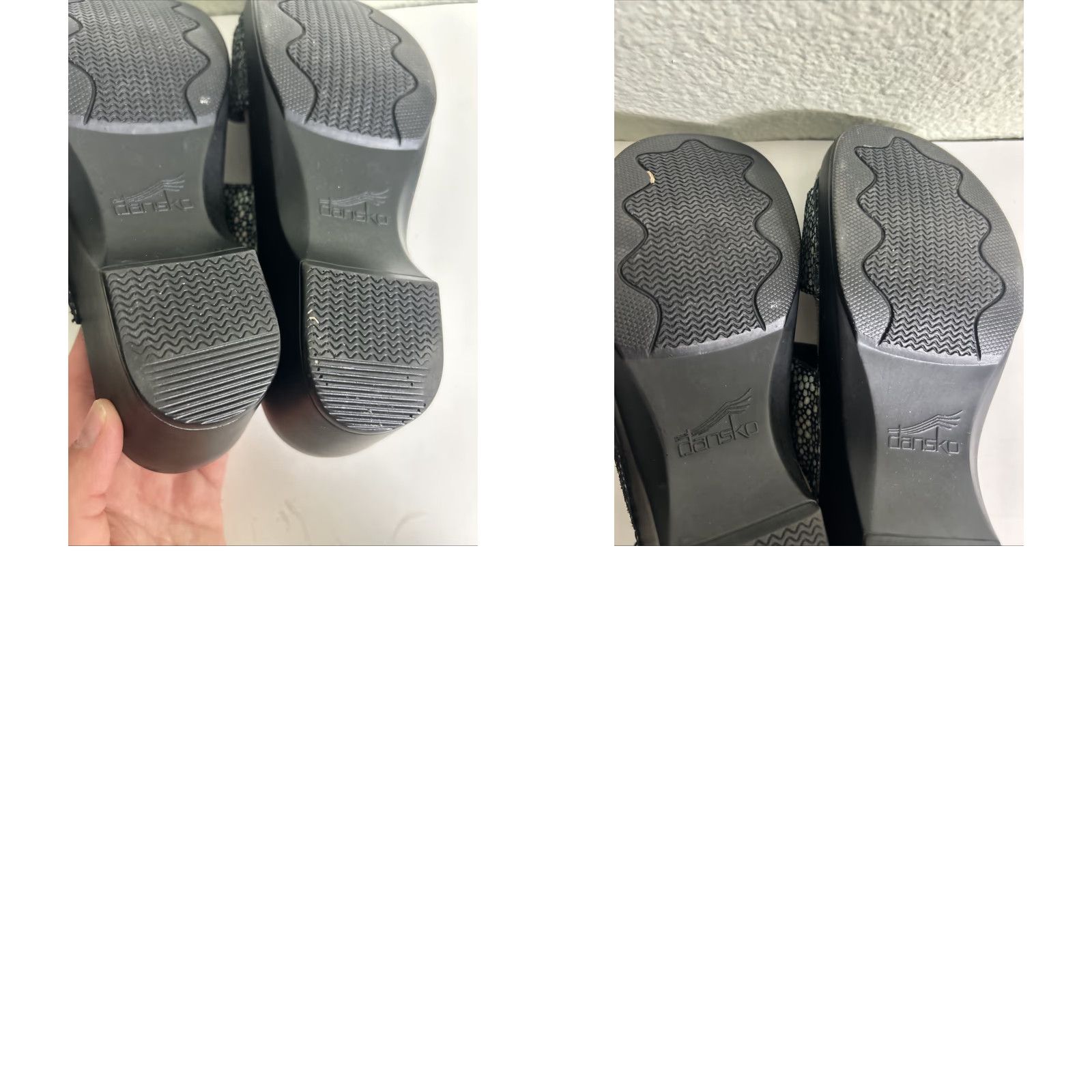 Dansko Dansko Sophie Sandals Black Dot Double Strap Womens EUR 37 US 6.5-7 Sandal Slidess Size US 7 / IT 37 - 10 Thumbnail