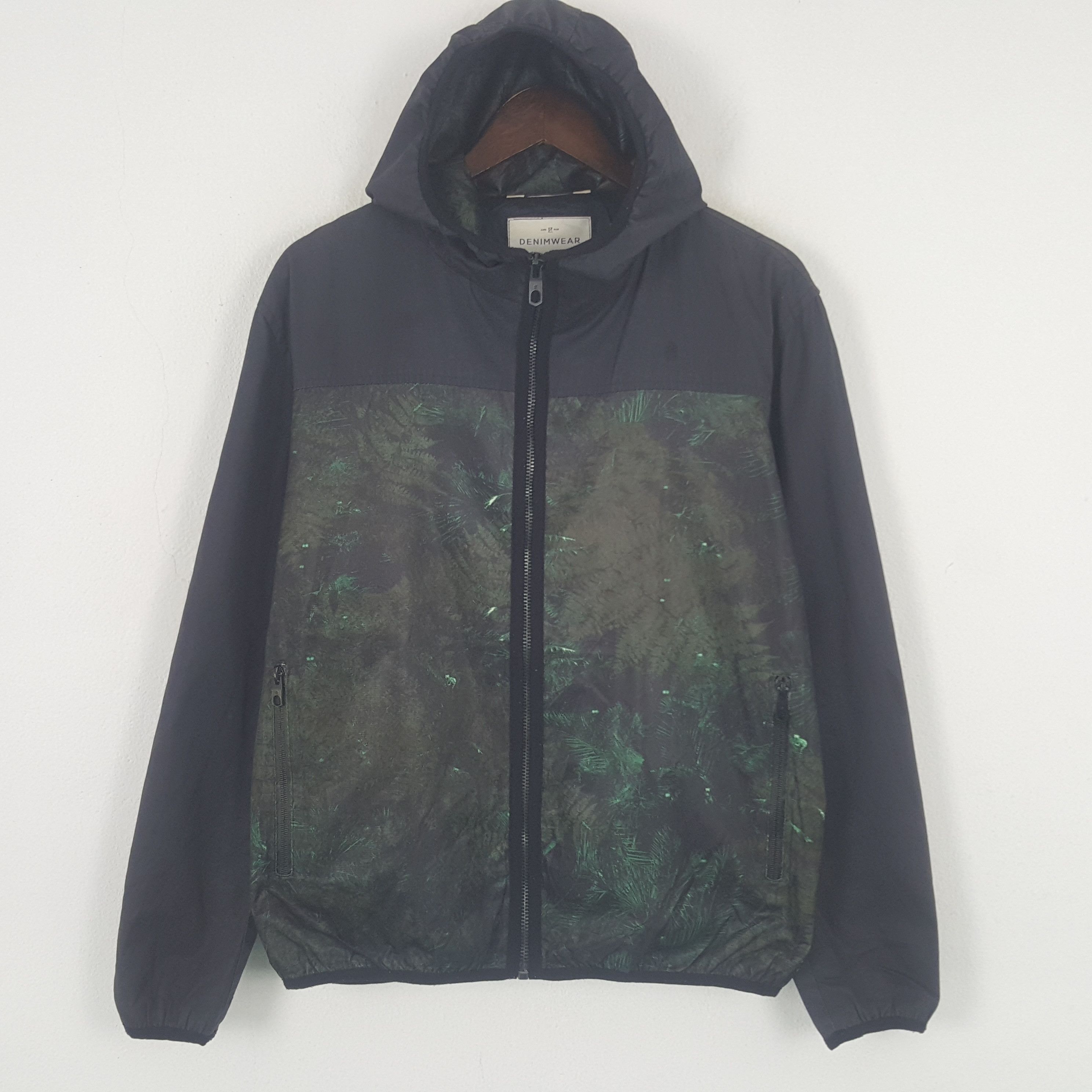 Vintage × Zara Vintage Zara Man Denim Jacket Hoodies Size US M / EU 48-50 / 2 - 1 Thumbnail