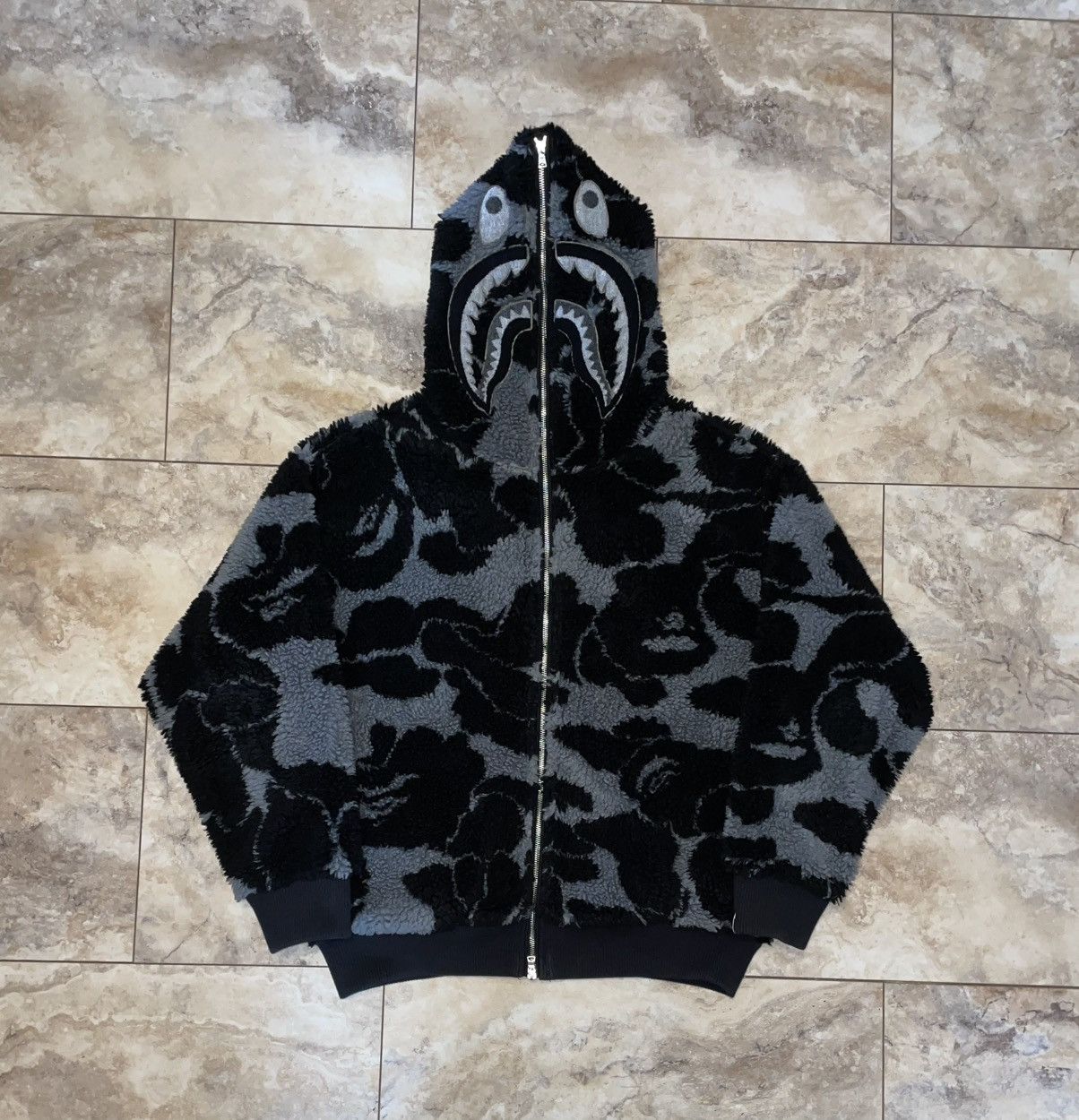 Bape × Champion BAPE × CHAMPION reverse weave sweatshirt a