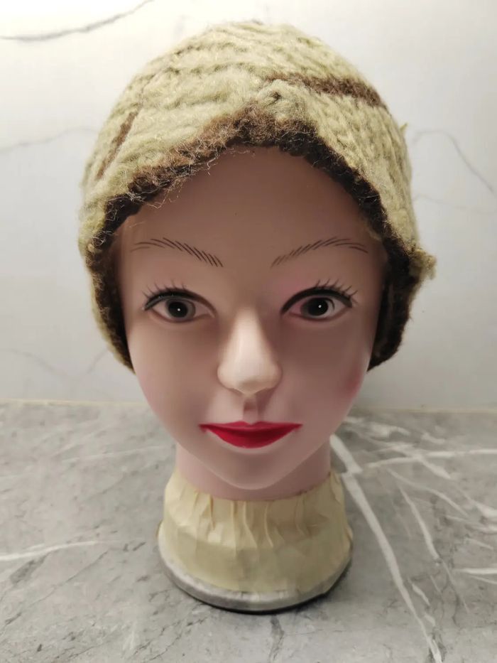 Handmade × Japanese Brand × Vintage Vintage Unknown Japanese Wool Snowcap Beanie Size ONE SIZE - 1 Thumbnail