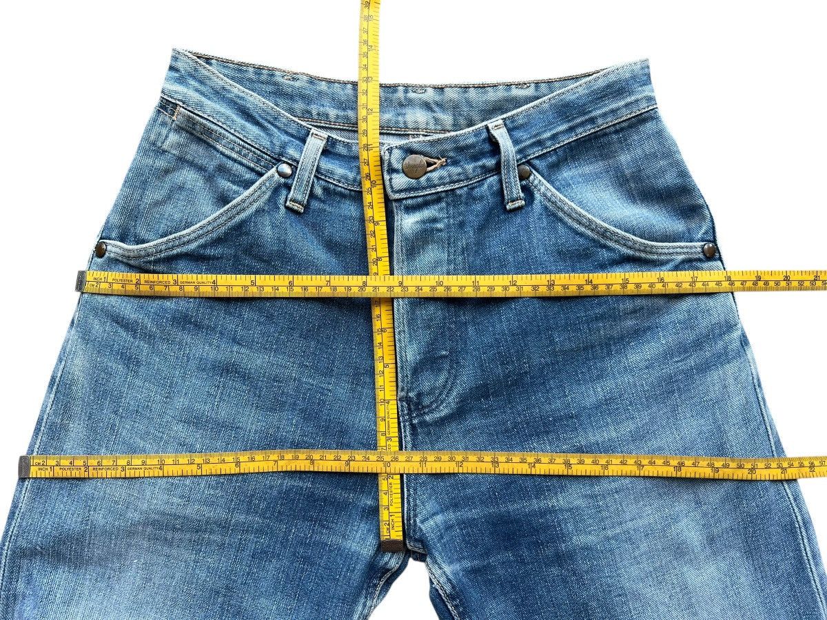 Wrangler Vintage 90s Wrangler Selvedge Patina Denim Jeans 29x32 Size US 29 - 14 Thumbnail